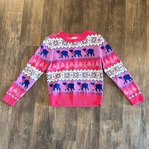 Colorful Pattern Kids Sweater